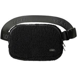 LOLË Sherpa Belt Bag Unisex Adjustable Travel Fanny Pack